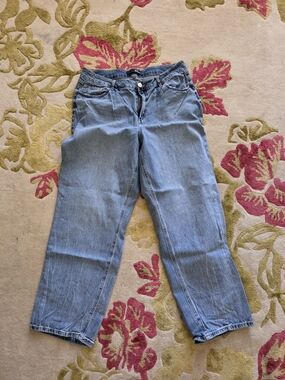 1822 Denim Classic Light Wash Straight Leg Jeans - Light Blue